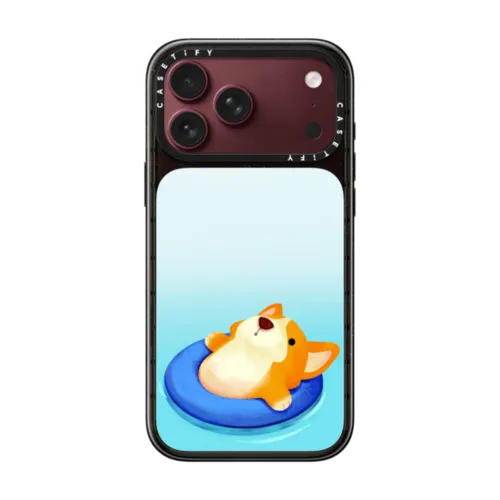 Relex Corgi | iPhone 18 Pro Max / Impact Case MagSafe Compatible - Glossy / Glossy Black | Image 1