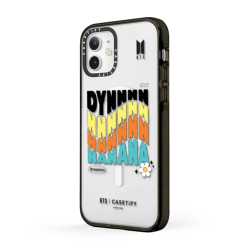 BTS I Dynamite Dy-na-na Case | iPhone 12 mini / Impact Case MagSafe Compatible / Black | Image 2