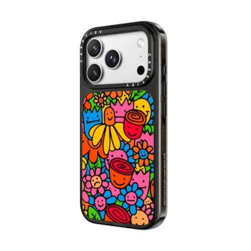 Flowers by Matthew Langille | iPhone 18 Pro Max / Impact Case MagSafe Compatible - Glossy / Glossy Black | Image 2
