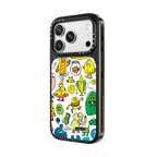 Sticky Friends | iPhone 18 Pro Max / Impact Case MagSafe Compatible - Glossy / Glossy Black | Image 2