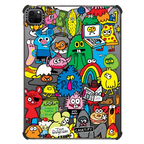 Fun Friends | iPad Pro 11-inch (3rd/4th gen) / iPad Impact Case / Black | Image 1