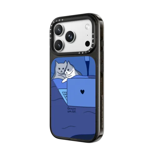 CATFLIX | iPhone 18 Pro Max / Impact Case MagSafe Compatible - Glossy / Glossy Black | Image 2