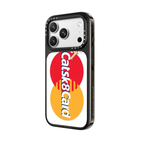 CREDIT CARD | iPhone 18 Pro Max / Impact Case MagSafe Compatible - Glossy / Glossy Black | Image 2