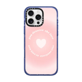 YOU DESERVE THE LOVE | iPhone 16 Pro Max / Impact Case MagSafe Compatible / Glitter Indigo | Image 1