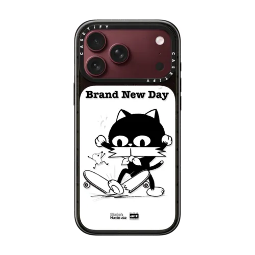BRAND NEW DAY | iPhone 18 Pro Max / Impact Case MagSafe Compatible - Glossy / Glossy Black | Image 1