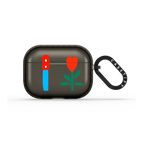 Love & Protection by Katie Benn | AirPods Pro 3 / Earbuds Impact Case / Black | Image 1