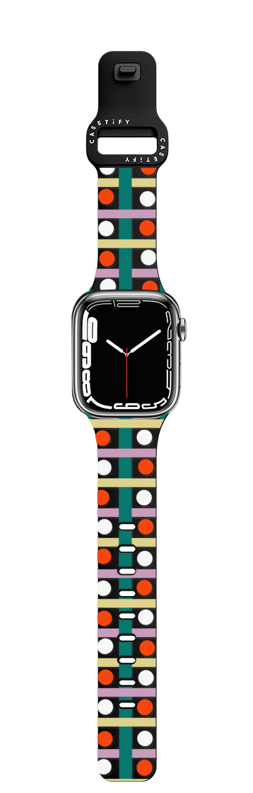 Picnic by Katie Benn | Apple Watch Series 7-9 (45mm) / Impact Band / Black | Image 1