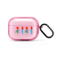 Love & Protection by Katie Benn | AirPods Pro 2 / Earbuds Impact Case / Pink Fizz | Image 1