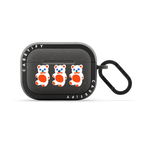 Baby Bear by Katie Benn | AirPods Pro 2 / Earbuds Bounce Case / Matte Charcoal | Image 1