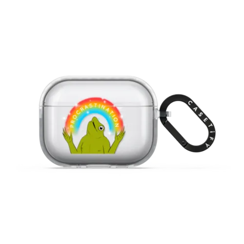 Procrastination | AirPods Pro 3 / Earbuds Impact Case / Frost | Image 1