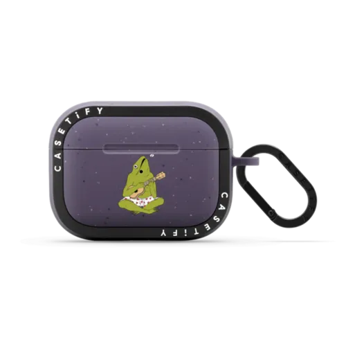 Jam With Me | AirPods Pro 2 / Earbuds Bounce Case / Matte Deep Purple | Image 1