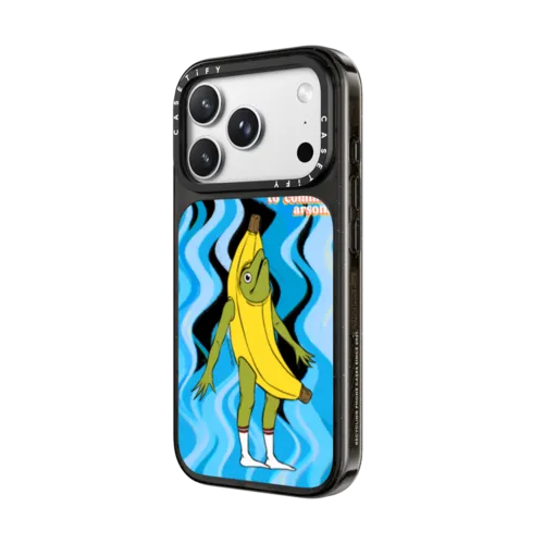Arson Banana | iPhone 18 Pro Max / Impact Case MagSafe Compatible - Glossy / Glossy Black | Image 2