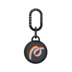 Retro Loop by Oh So Graceful | AirTag / AirTag Holder / Licorice | Image 1