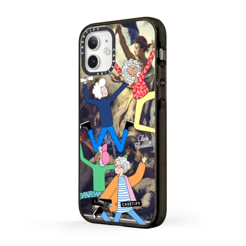 La Liberté guidant le peuple | iPhone 12 / Impact Case MagSafe Compatible / Black | Image 2