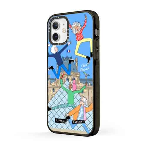 LOUVRE | iPhone 12 / Impact Case MagSafe Compatible / Black | Image 2