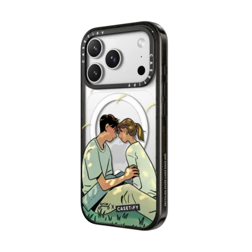 You and I by Grim B | iPhone 17 Pro Max / Impact Case MagSafe Compatible / Black | Image 2