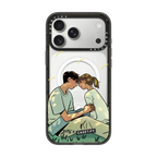 You and I by Grim B | iPhone 17 Pro Max / Impact Case MagSafe Compatible / Black | Image 1