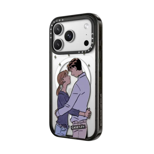 The Starry Night by Grim B | iPhone 17 Pro Max / Impact Case MagSafe Compatible / Black | Image 2