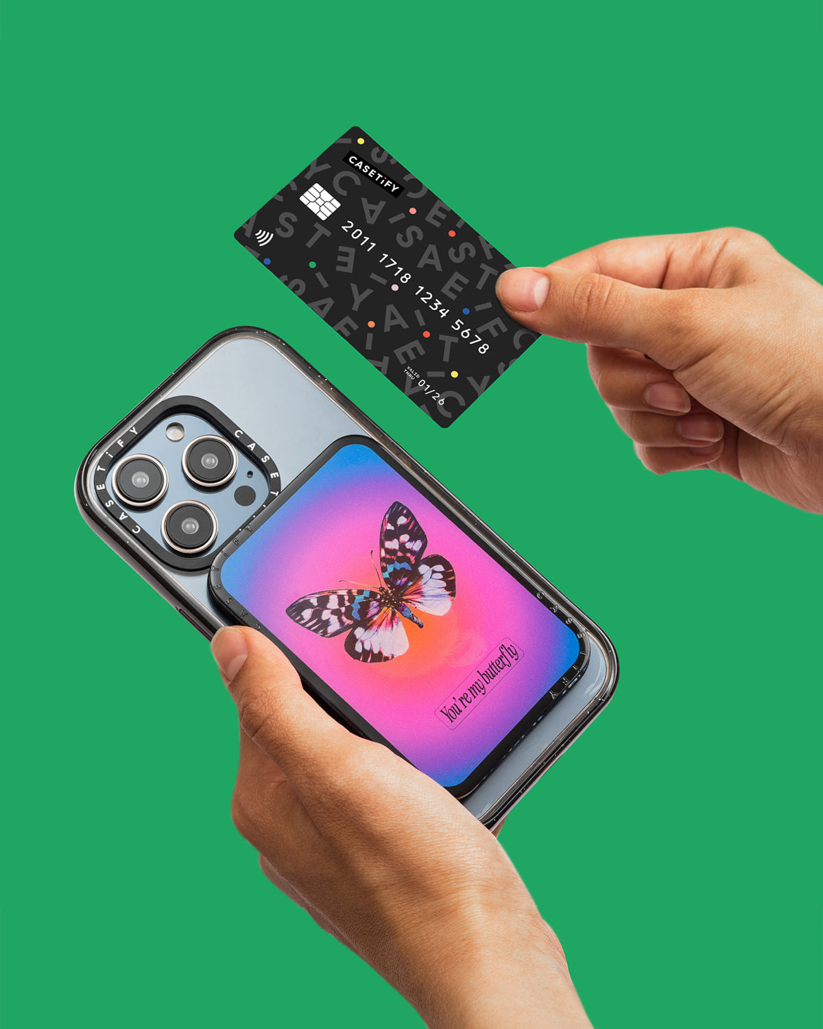 Fashion Week Snappy Cardholder Stand | Snappy Cardholder Stand / Snappy Cardholder Stand MagSafe Compatible / Black | Image 5