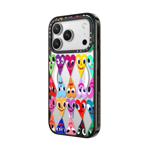 Heart 2 heart | iPhone 17 Pro Max / Impact Case MagSafe Compatible / Black | Image 2