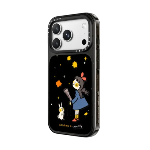 Starry Night | iPhone 18 Pro Max / Impact Case MagSafe Compatible - Glossy / Glossy Black | Image 2
