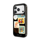 Postage Party | iPhone 18 Pro Max / Impact Case MagSafe Compatible - Glossy / Glossy Black | Image 2