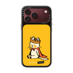 The King of Cats | iPhone 18 Pro Max / Impact Case MagSafe Compatible - Glossy / Glossy Black | Image 1