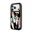Cute Butt Club by Mel Stringer | iPhone 18 Pro Max / Impact Case MagSafe Compatible - Glossy / Glossy Black | Image 2