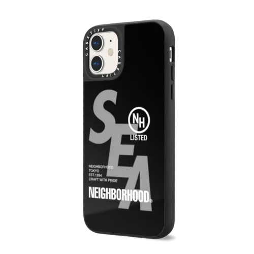 Logos | iPhone 12 / Mirror Case MagSafe Compatible / Black on Black | Image 2