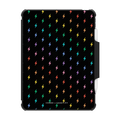 Electric Rainbow | iPad Pro 11-inch (3rd/4th gen) / iPad Impact Folio Case / Black | Image 1