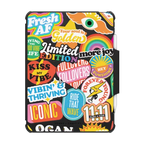 Vibe Stickers | iPad Pro 11-inch (3rd/4th gen) / iPad Impact Folio Case / Black | Image 1