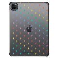 Electric Rainbow | iPad Pro 11-inch (3rd/4th gen) / iPad Impact Case / Black | Image 1