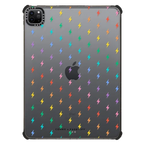 Electric Rainbow | iPad Pro 11-inch (3rd/4th gen) / iPad Impact Case / Black | Image 1