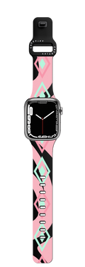 PINK | Apple Watch Series 7-9 (45mm) / Impact Band / Black | Image 1