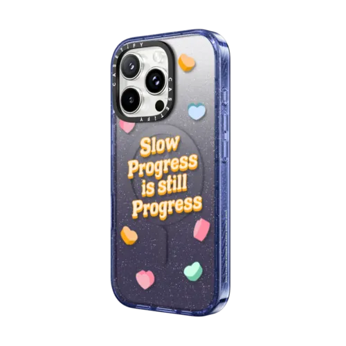 STILL PROGRESS | iPhone 16 Pro Max / Impact Case MagSafe Compatible / Glitter Indigo | Image 2