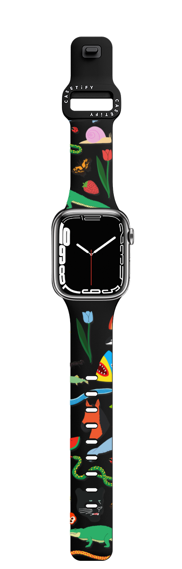 Beautiful Planet | Apple Watch Series 7-9 (45mm) / Impact Band / Black | Image 1