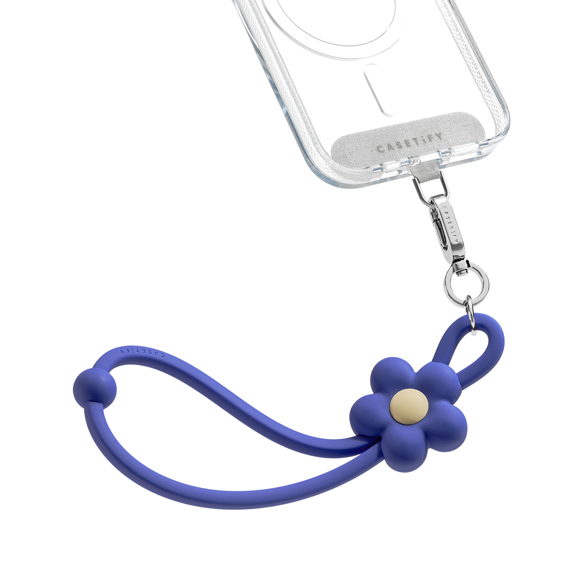 Adjustable Jelly Wristlet - Ultraviolet Blue | Image 1