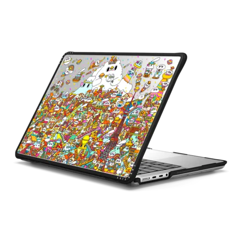 Love in Tokyo | MacBook Pro 14-inch (M1 - M5) / MacBook Impact Case / Black | Image 1