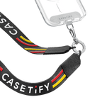 Team CASETiFY Slogan Cross-Body Strap - Black  | Image 1