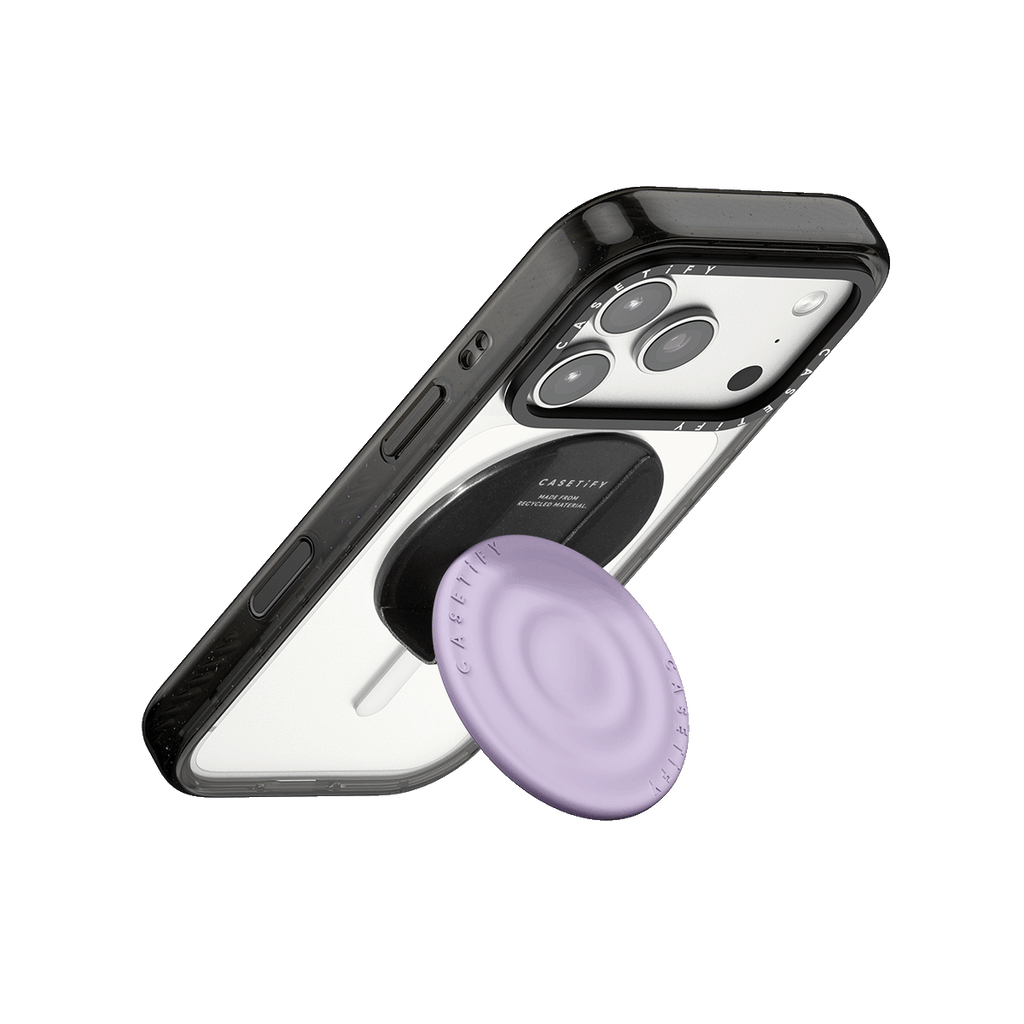 Snappy Ripple Grip Stand MagSafe Compatible - Lavender