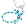 Bow Charm Wristlet - Mint Blue | Image 1