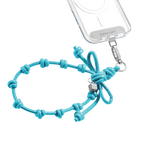 Bow Charm Wristlet - Mint Blue | Image 1