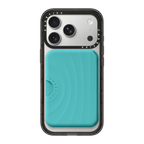 Snappy Ripple Wallet MagSafe Compatible - Mint Blue | Image 1