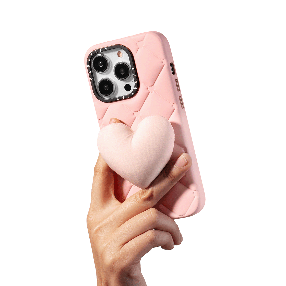 The Grippy Case - Pink - iPhone 15 Pro Max