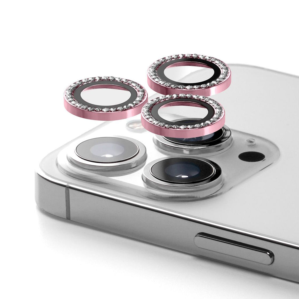 iPhone 15 Pro / 15 Pro Max Camera Lens Gem - Sakura Pink | Image 1