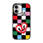 geometric check | iPhone 17 / Impact Case MagSafe Compatible / Black | Image 1