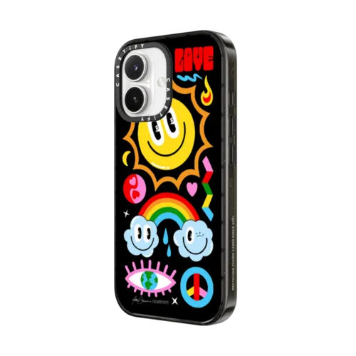 RAINBOW | iPhone 17 / Impact Case MagSafe Compatible / Black | Image 2