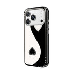 Heart Yin Yang - Black