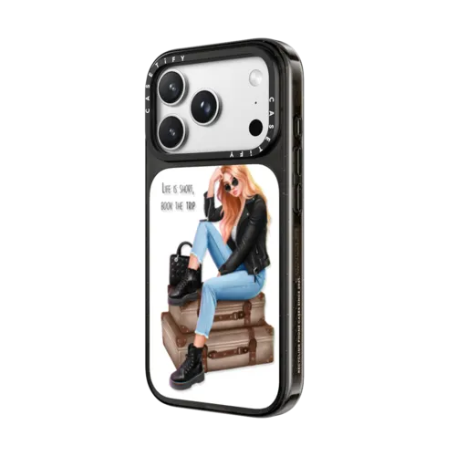 Book the trip | iPhone 18 Pro Max / Impact Case MagSafe Compatible - Glossy / Glossy Black | Image 2