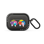 Take care of the mind | AirPods Pro 2 / Earbuds Bounce Case / Matte Charcoal | Image 1